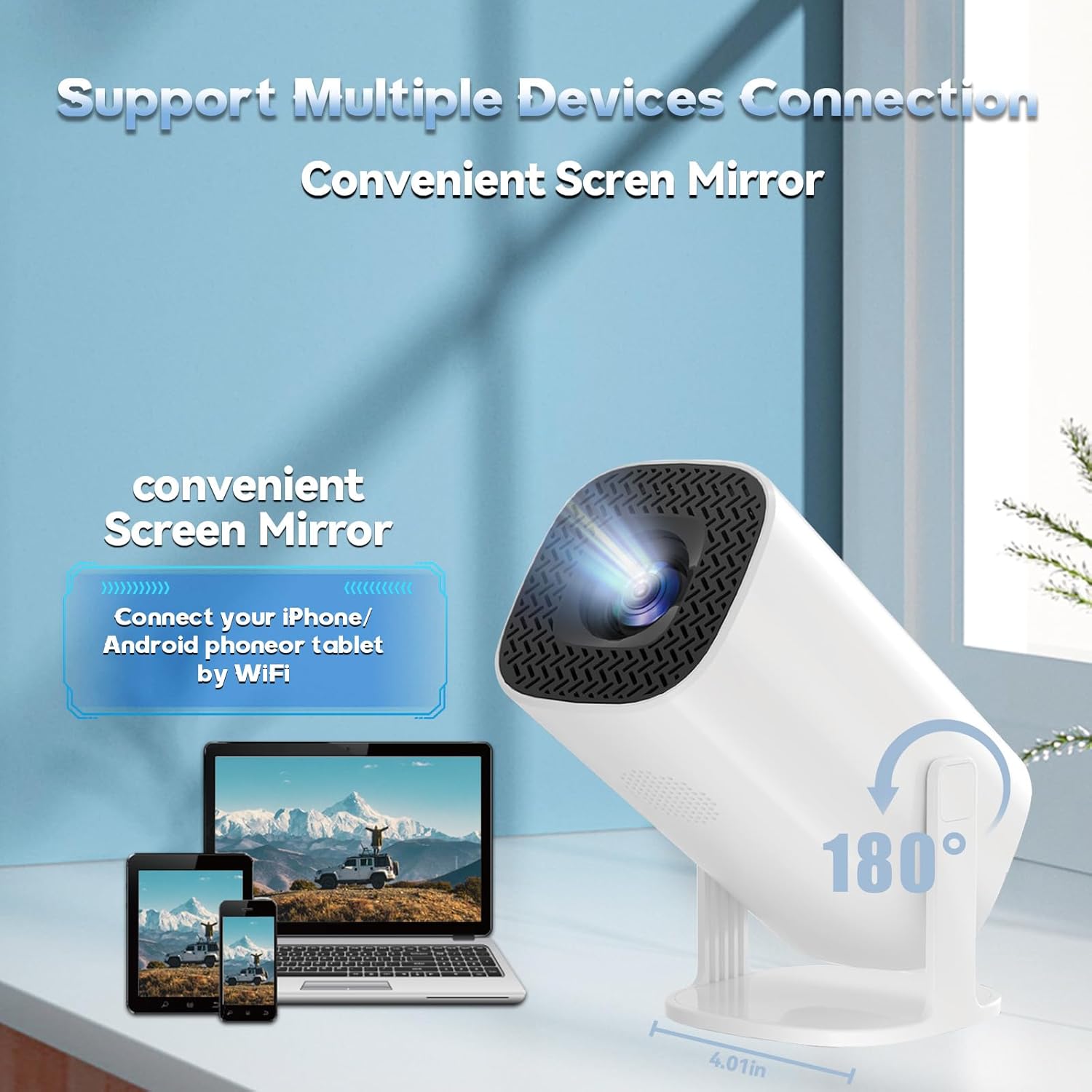 P30 Max Portable Game Projector, 32G, 720P, 5G WiFi Bluetooth, Built-in 35000+ 3D Games