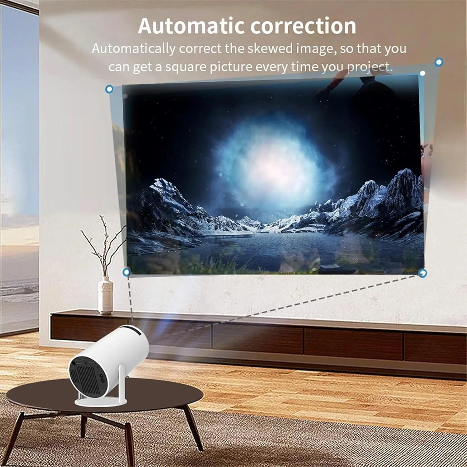 4k Smart Movie Projector, M300 Max Game Projector, Game Projector with Controllers, Arcade Vision Projector, M300 Max Video Game Projector, P30 Max Projector and Game