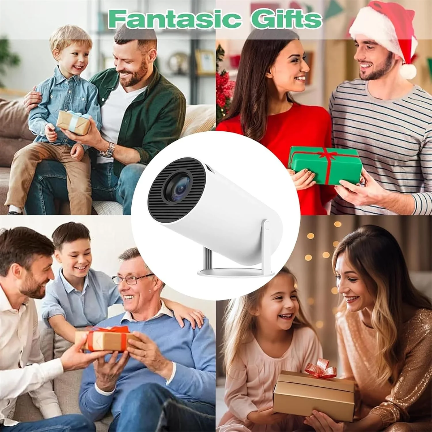 4k Smart Movie Projector, M300 Max Game Projector, Game Projector with Controllers, Arcade Vision Projector, M300 Max Video Game Projector, P30 Max Projector and Game